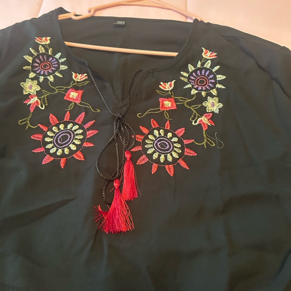 SHEIN curve blouse 5x